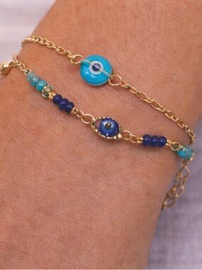 Evil Eye Bracelet Set
